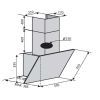 Вытяжка кухонная Ventolux IRROR 60 BK (1000) TC HOL (MIRROR 60 BK (1000) TC HOL) изображение 6