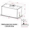 Вытяжка кухонная Weilor PBSR 62302 FULL GLASS FBL 1100 LED Strip изображение 12