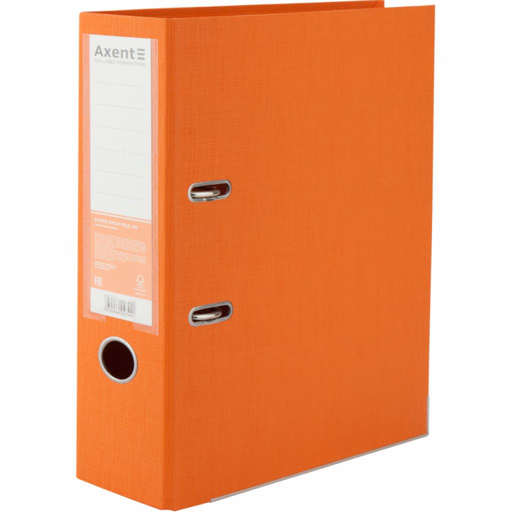 Папка - регистратор Axent Prestige+ А4 7,5 см Арочный оранжевая (1722-12C-A)