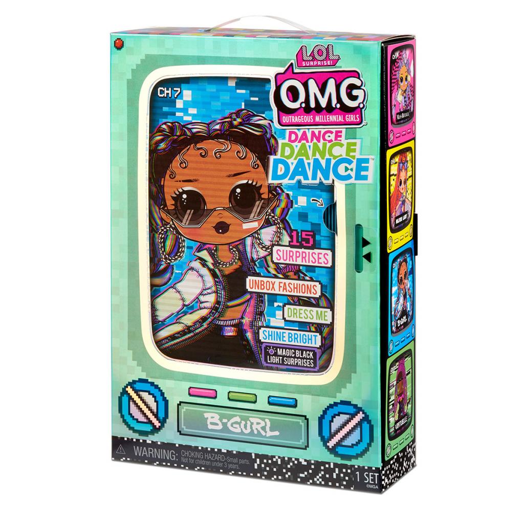 Кукла L.O.L. Surprise! серии O.M.G. Dance Брейк-данс леди (117858) изображение 8