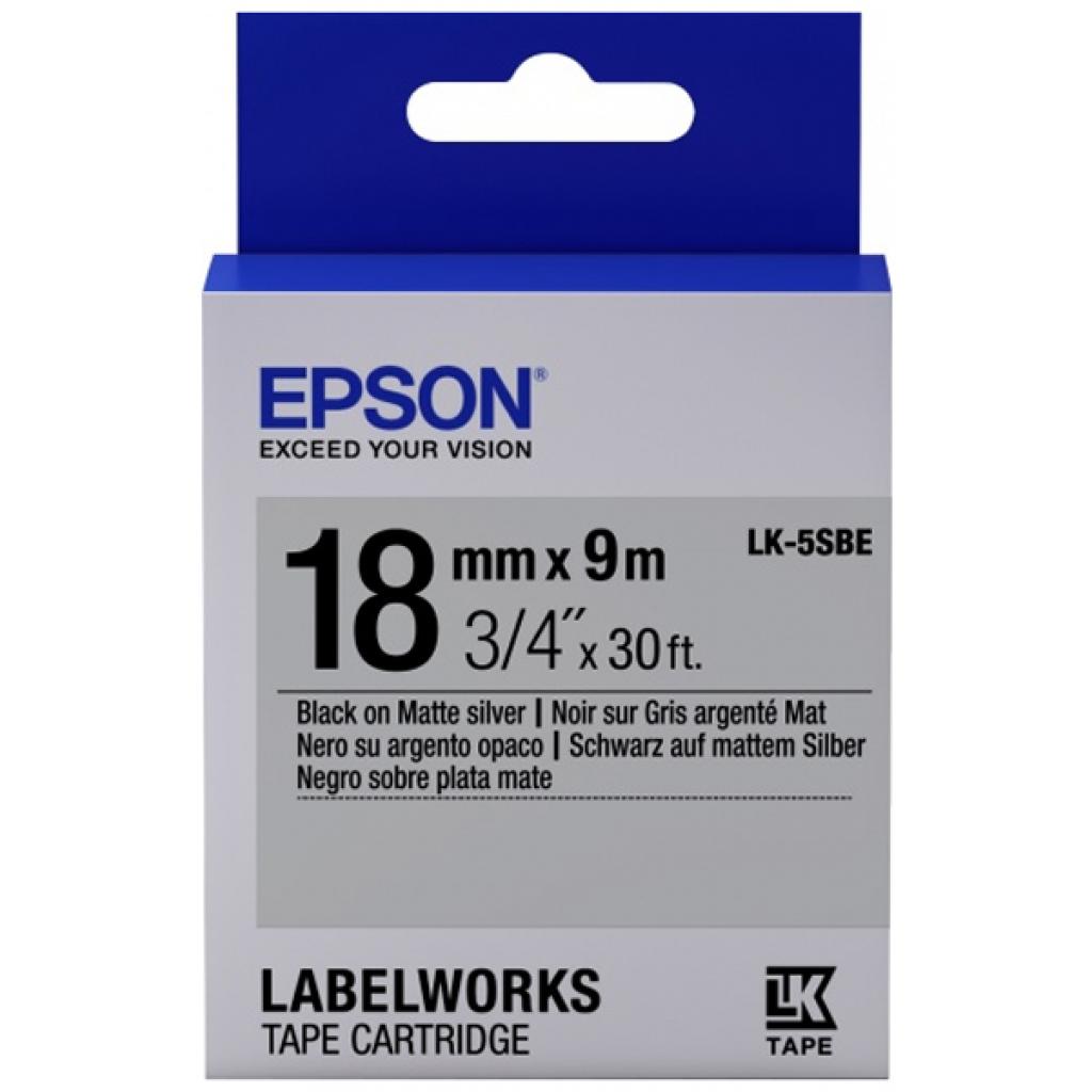 Лента для принтера этикеток Epson LK-5SBE (C53S655013)
