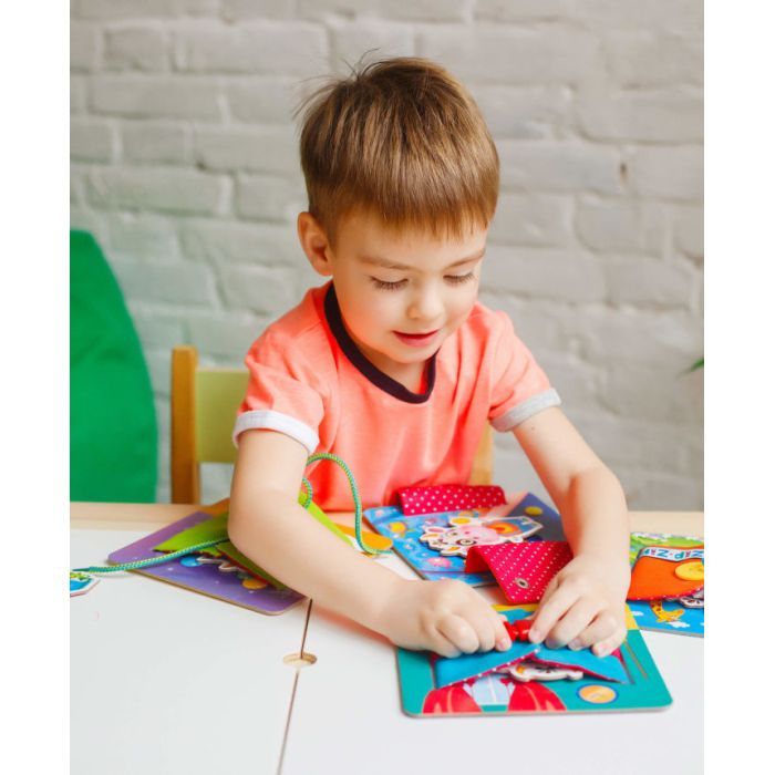 Развивающая игрушка Vladi Toys Бизиборд Эмоции (ZZ1001-01) изображение 3