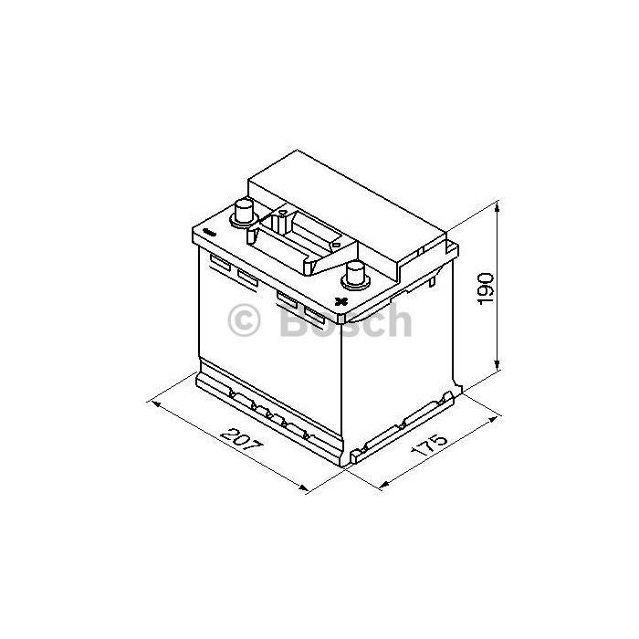 Аккумулятор автомобильный Bosch 45А (0 092 S30 020) изображение 6