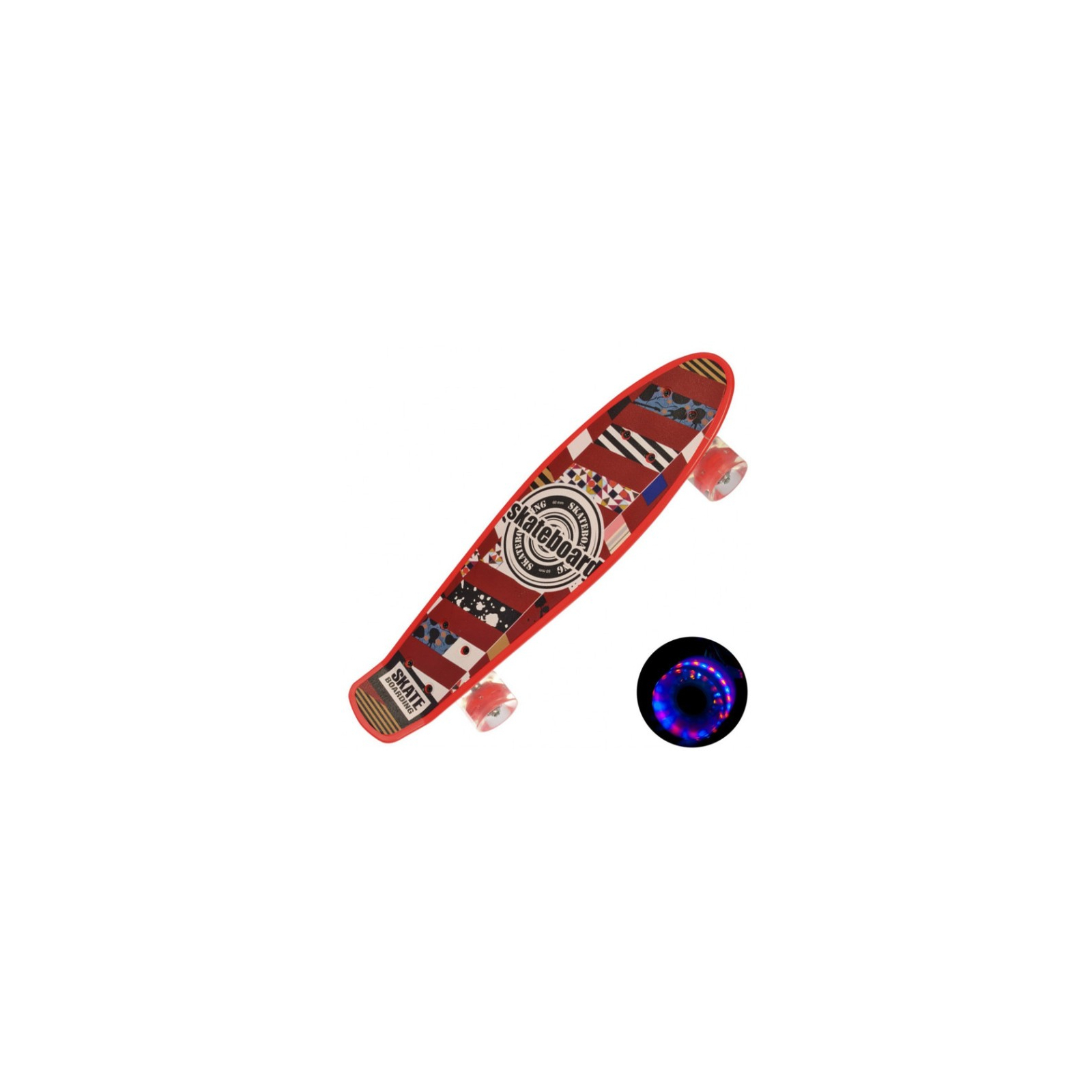 Скейтборд детский Profi MS 0749-1 red