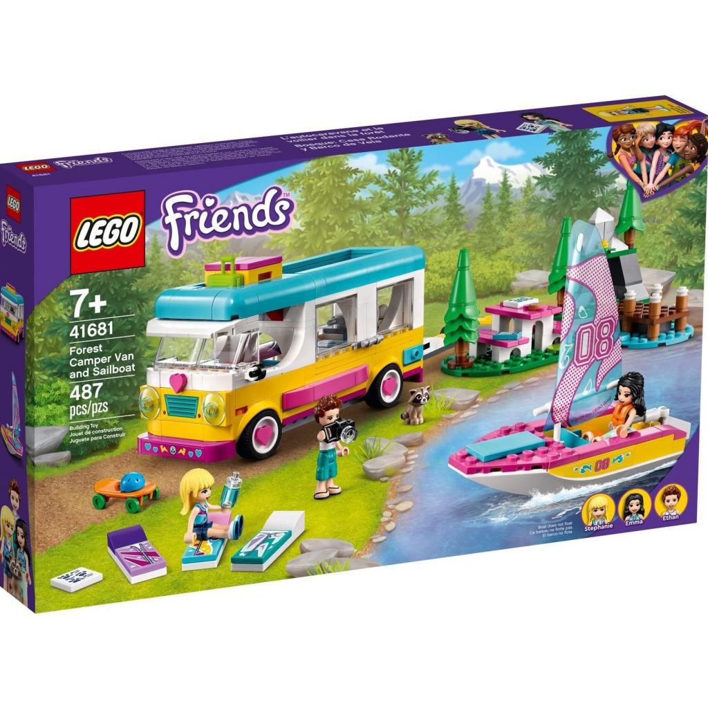 Конструктор LEGO Friends Лесной дом на колесах и парусная лодка (41681) изображение 11