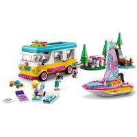Конструктор LEGO Friends Лесной дом на колесах и парусная лодка (41681) изображение 3