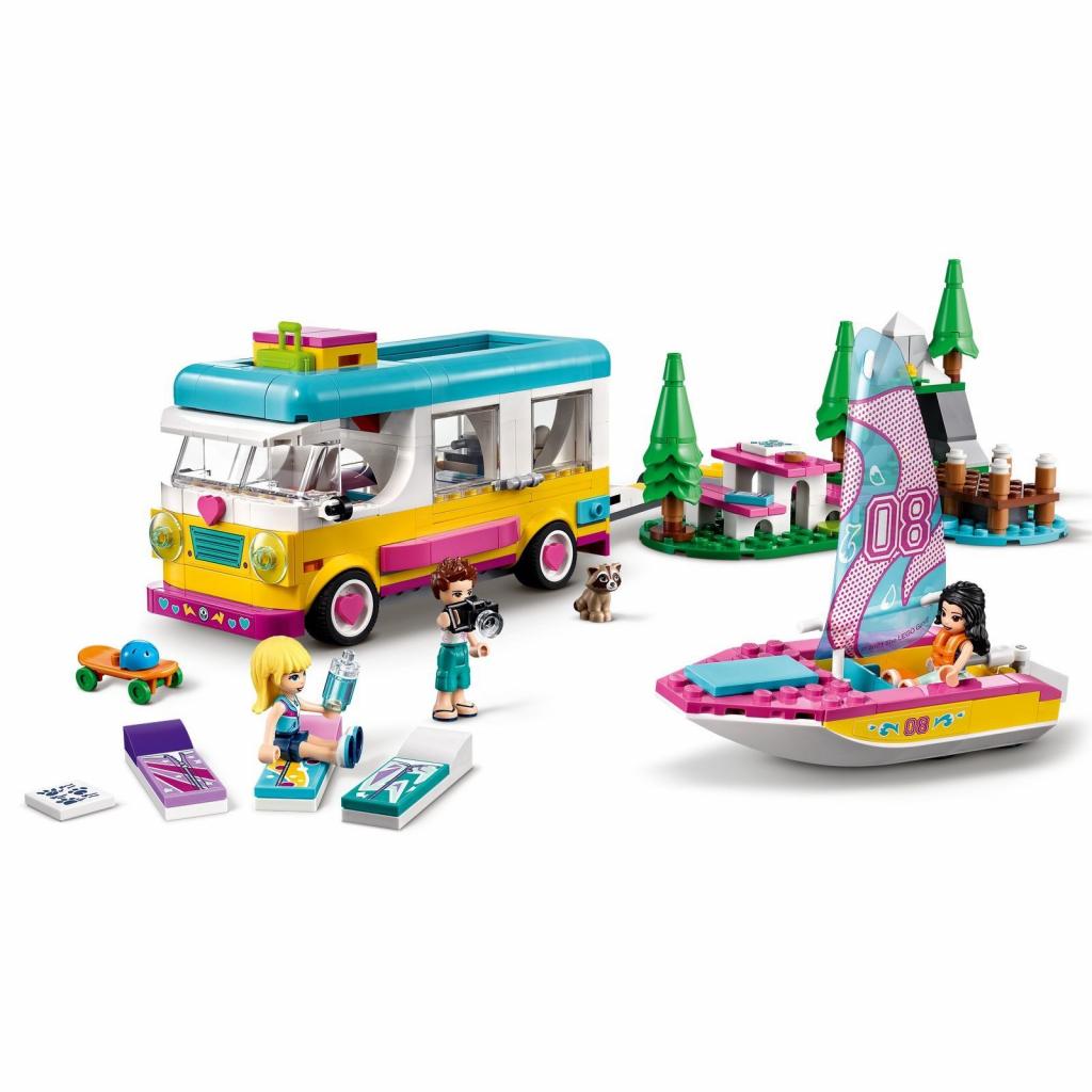 Конструктор LEGO Friends Лесной дом на колесах и парусная лодка (41681) изображение 3
