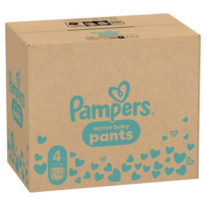Подгузники Pampers трусики Pants Maxi Размер 4 (9-15 кг) 176 шт (8006540068557) изображение 2