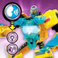 Трансформер Hasbro Transformers Кибервселенная Battle call officer Бамблби (E8228_E8381) изображение 10