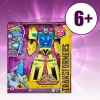 Трансформер Hasbro Transformers Кибервселенная Battle call officer Бамблби (E8228_E8381) изображение 11