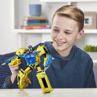 Трансформер Hasbro Transformers Кибервселенная Battle call officer Бамблби (E8228_E8381) изображение 7