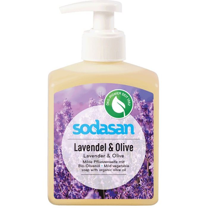 Рідке мило Sodasan Органічне Lavender-Olive 300 мл (4019886079365)