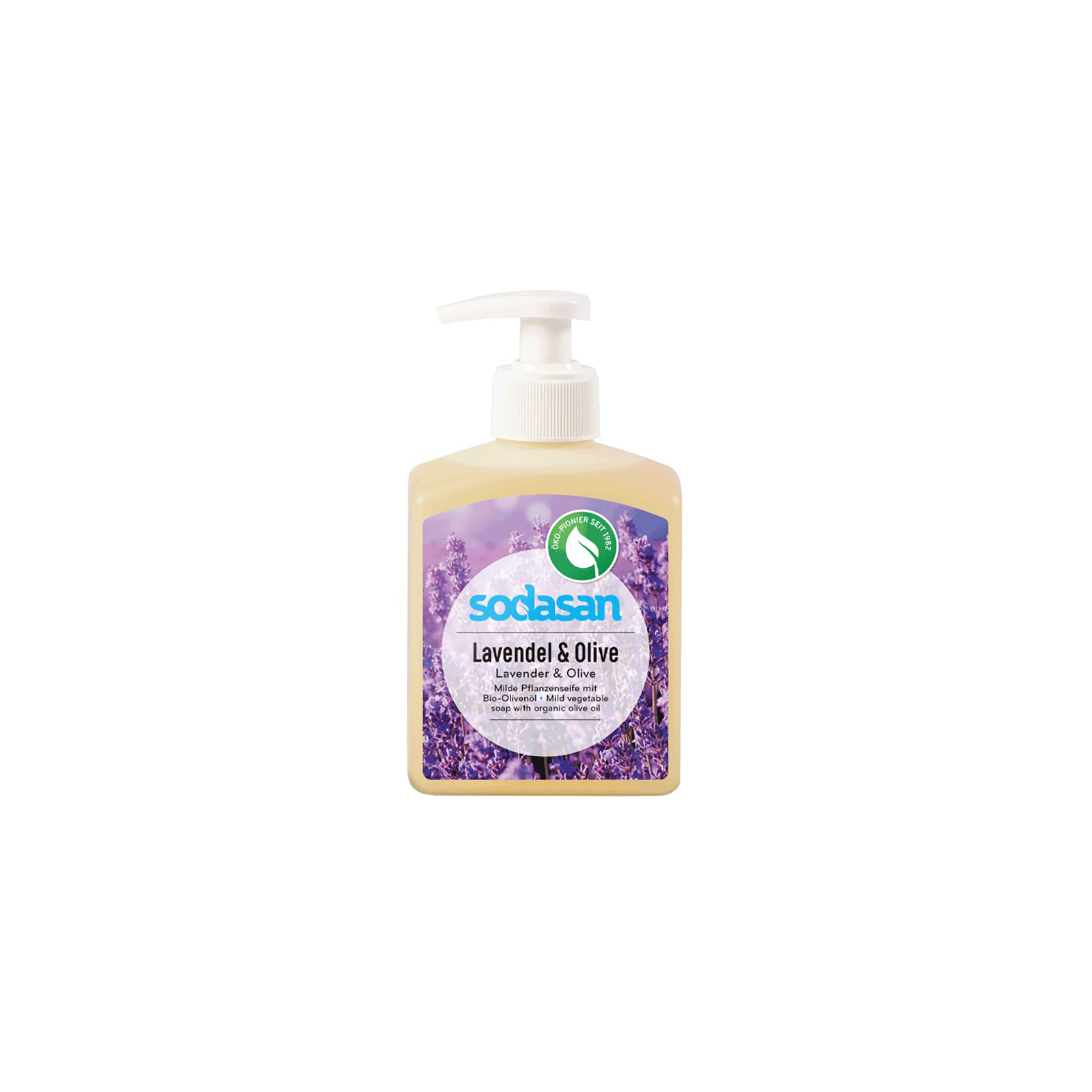 Рідке мило Sodasan Органічне Lavender-Olive 300 мл (4019886079365)