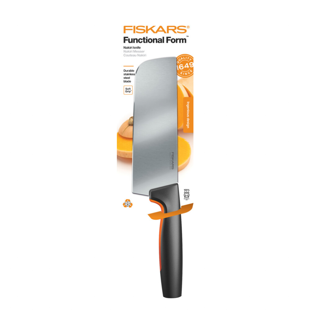Кухонный нож Fiskars Nakiri Functional Form 15,8 cm (1057537) изображение 4