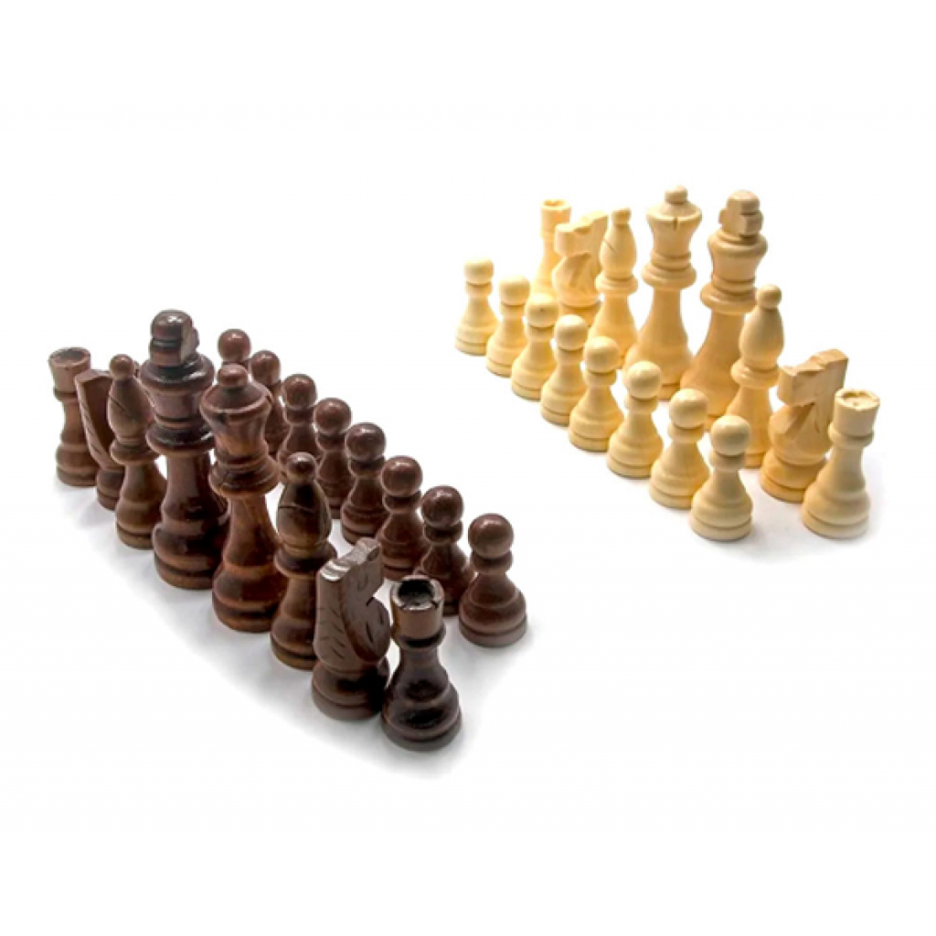 Настольная игра Voltronic Набор шахматных фигур, высота 38мм, для доски 240мм (5555)