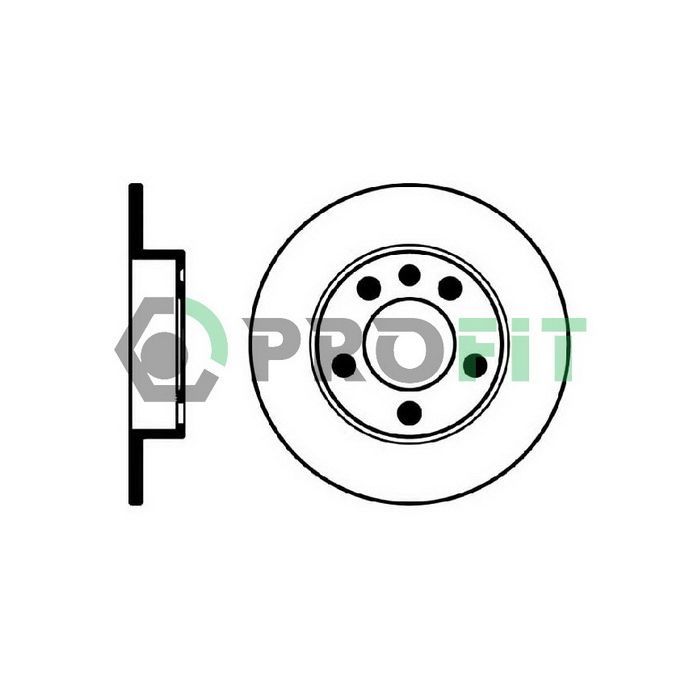 Тормозной диск Profit 5010-0929