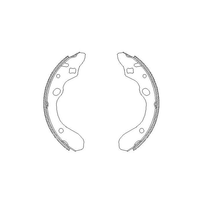 Гальмівні колодки REMSA 4147.00