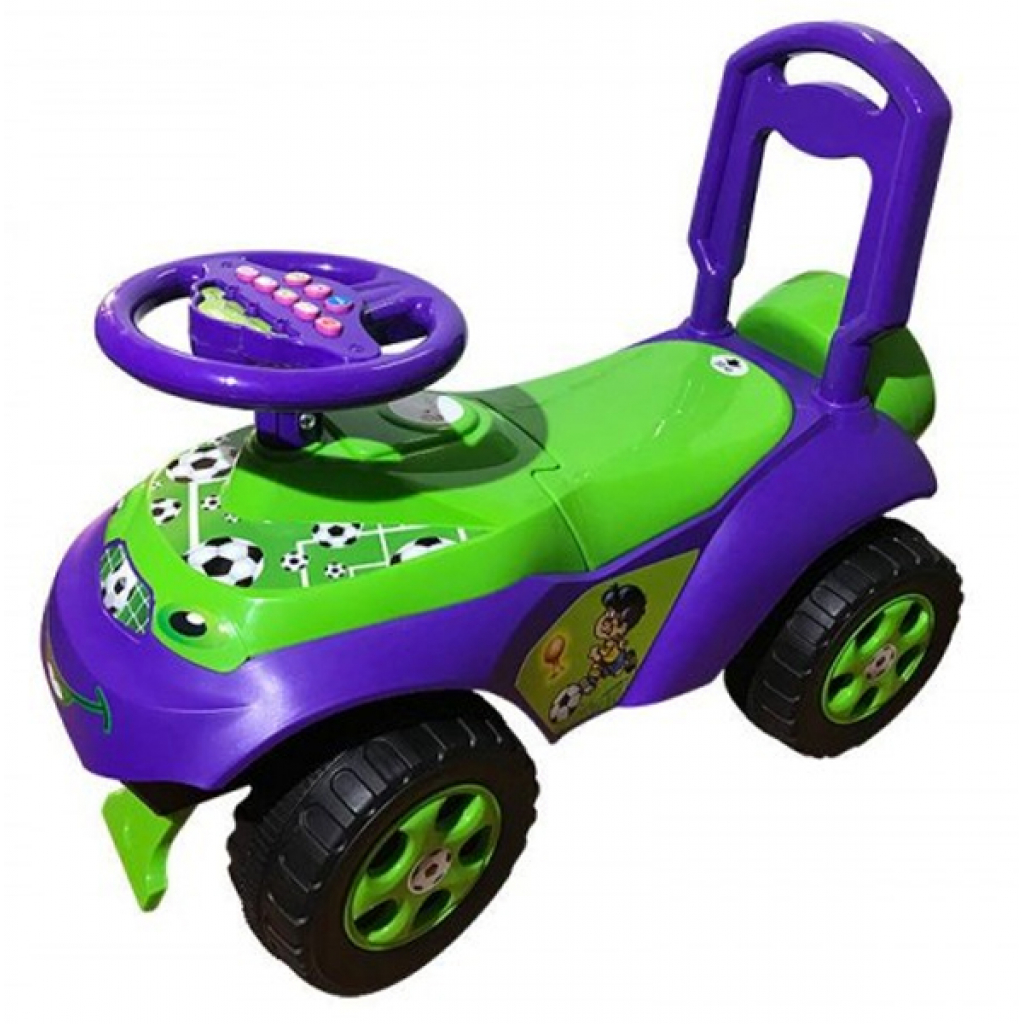 Чудомобиль Active Baby музичний зелено-фіолетовий (013117-0202М)