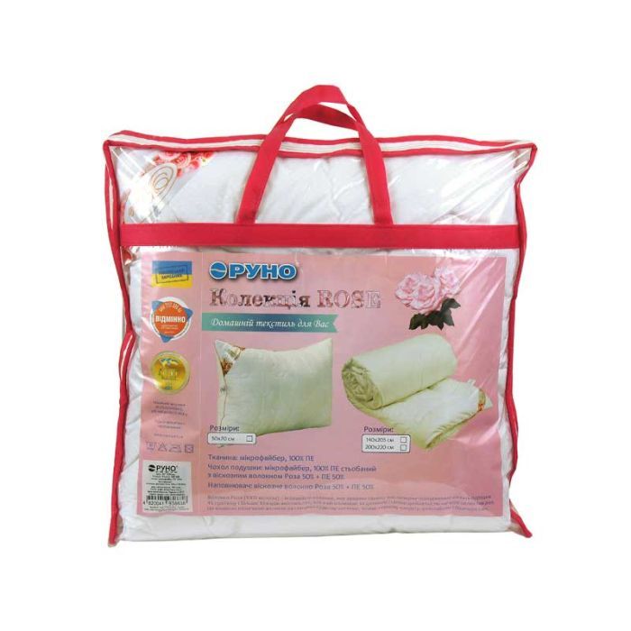 Одеяло Руно с волокном Rose 200х220 см (322.52Rose) изображение 5