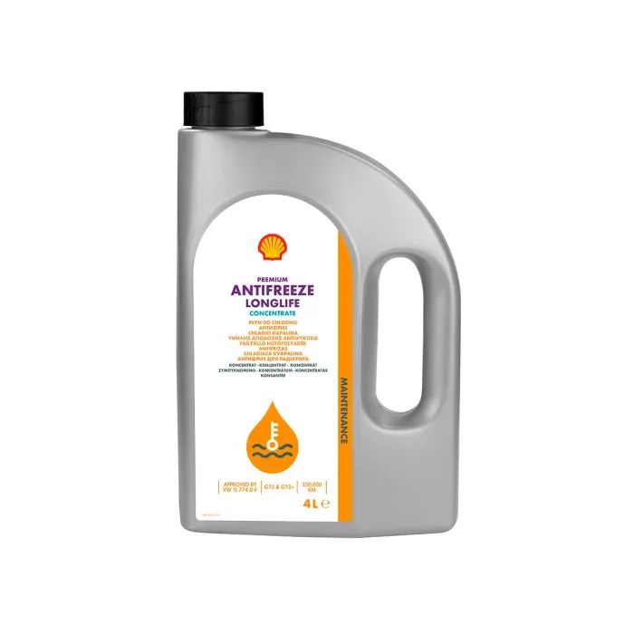 Антифриз Shell Premium LL 4л (конц. G12+ черв.) (3210)