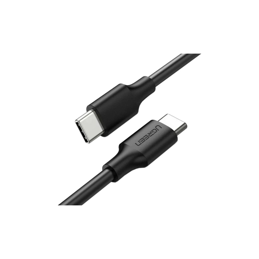 Дата кабель USB-C to USB-C 1.0m USB3.1 Gen2 US355 5A Alum. (Black) Ugreen (80150)