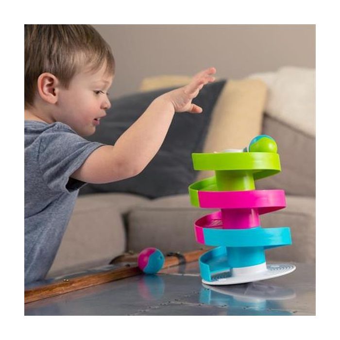 Развивающая игрушка Fat Brain Toys Трек-балансир для шариков Wobble Run (F273ML) изображение 7