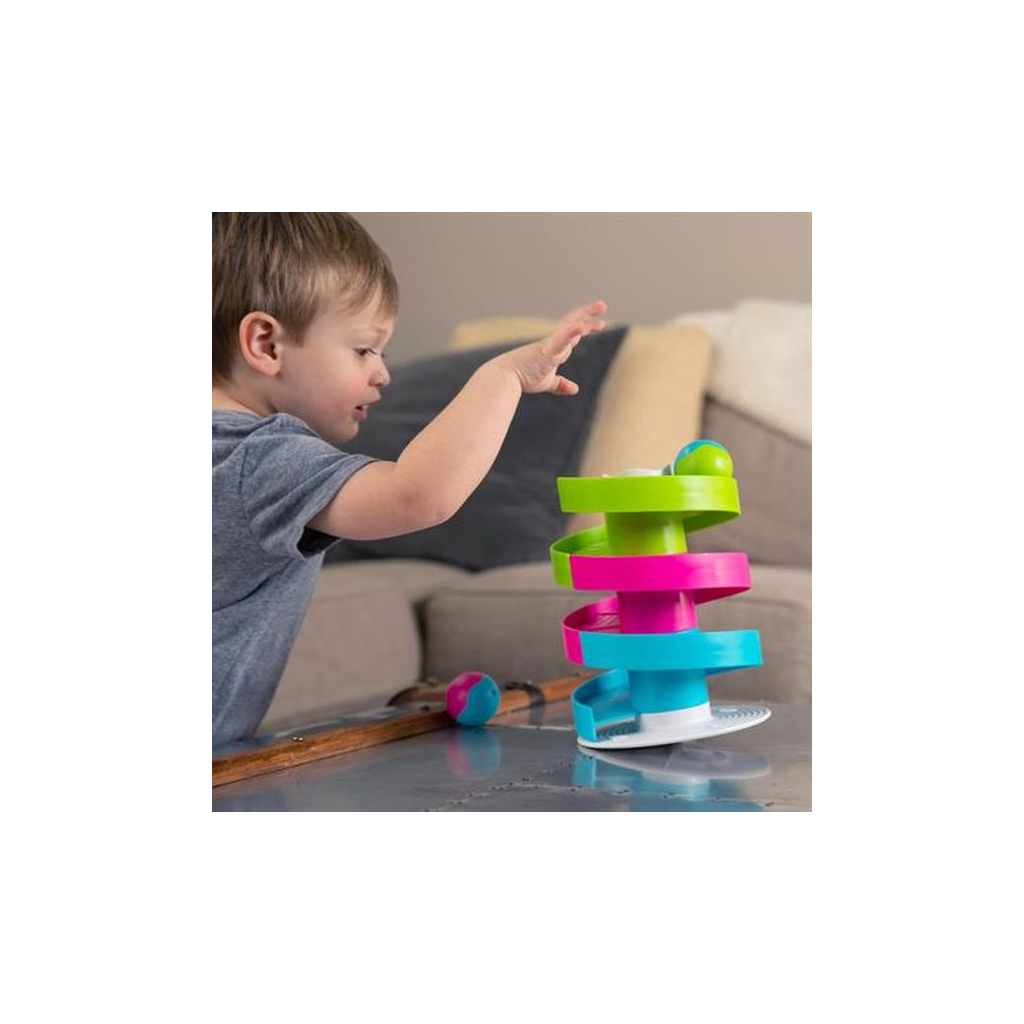 Развивающая игрушка Fat Brain Toys Трек-балансир для шариков Wobble Run (F273ML) изображение 7