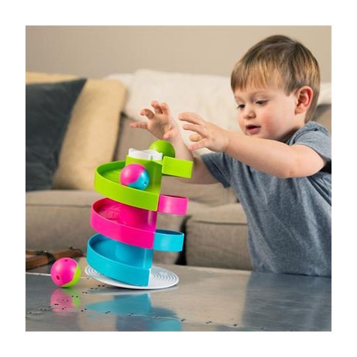 Развивающая игрушка Fat Brain Toys Трек-балансир для шариков Wobble Run (F273ML) изображение 8