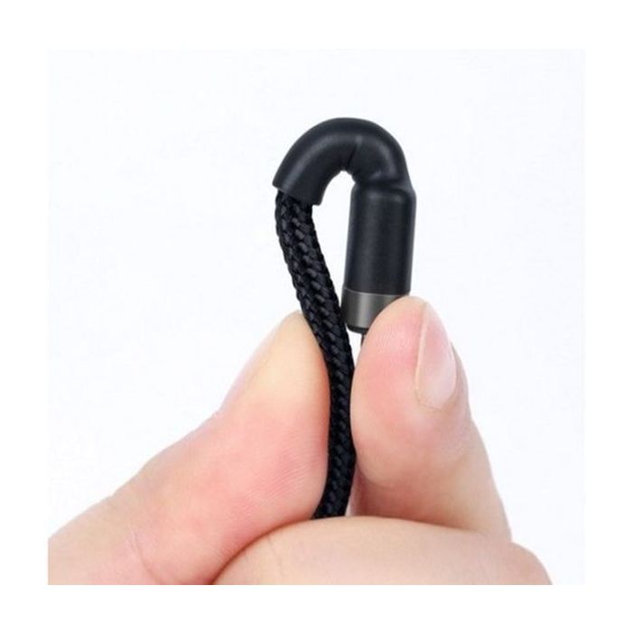 Дата кабель USB-C to USB-C 2.0m USB 3.1 3A grey-black Baseus (CATKLF-HG1) изображение 4