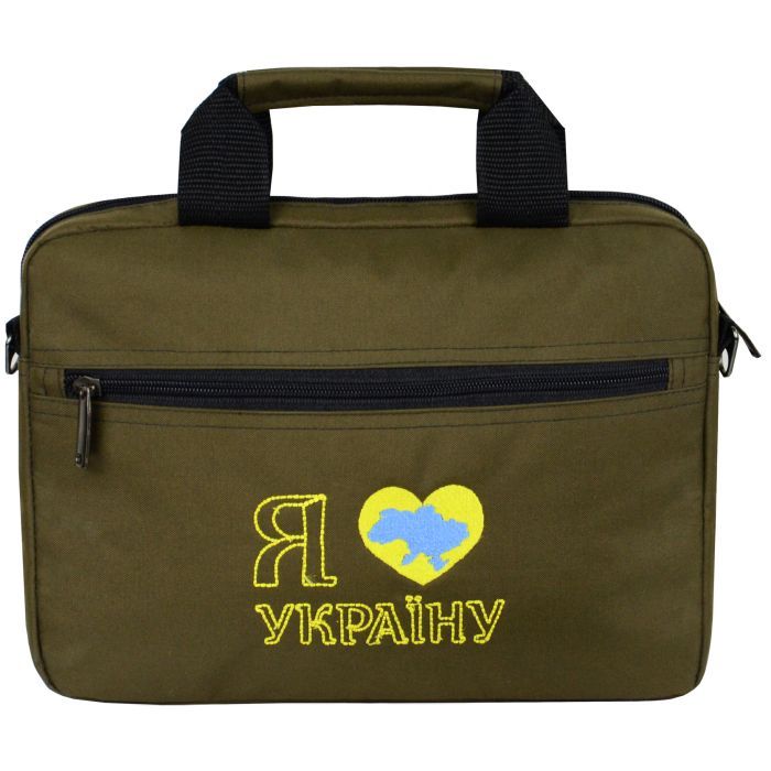 Сумка для ноутбука Porto 12'' PN12 LoveUkraine Black (PN12BK_LoveUkr)