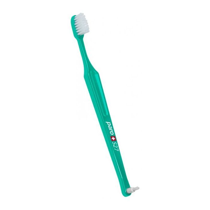 Детская зубная щетка Paro Swiss Paro Swiss S27 мягкая Зеленая (2100000028924-green)