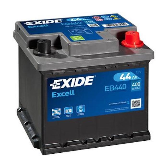 Акумулятор автомобільний EXIDE EXCELL 44A (EB440)