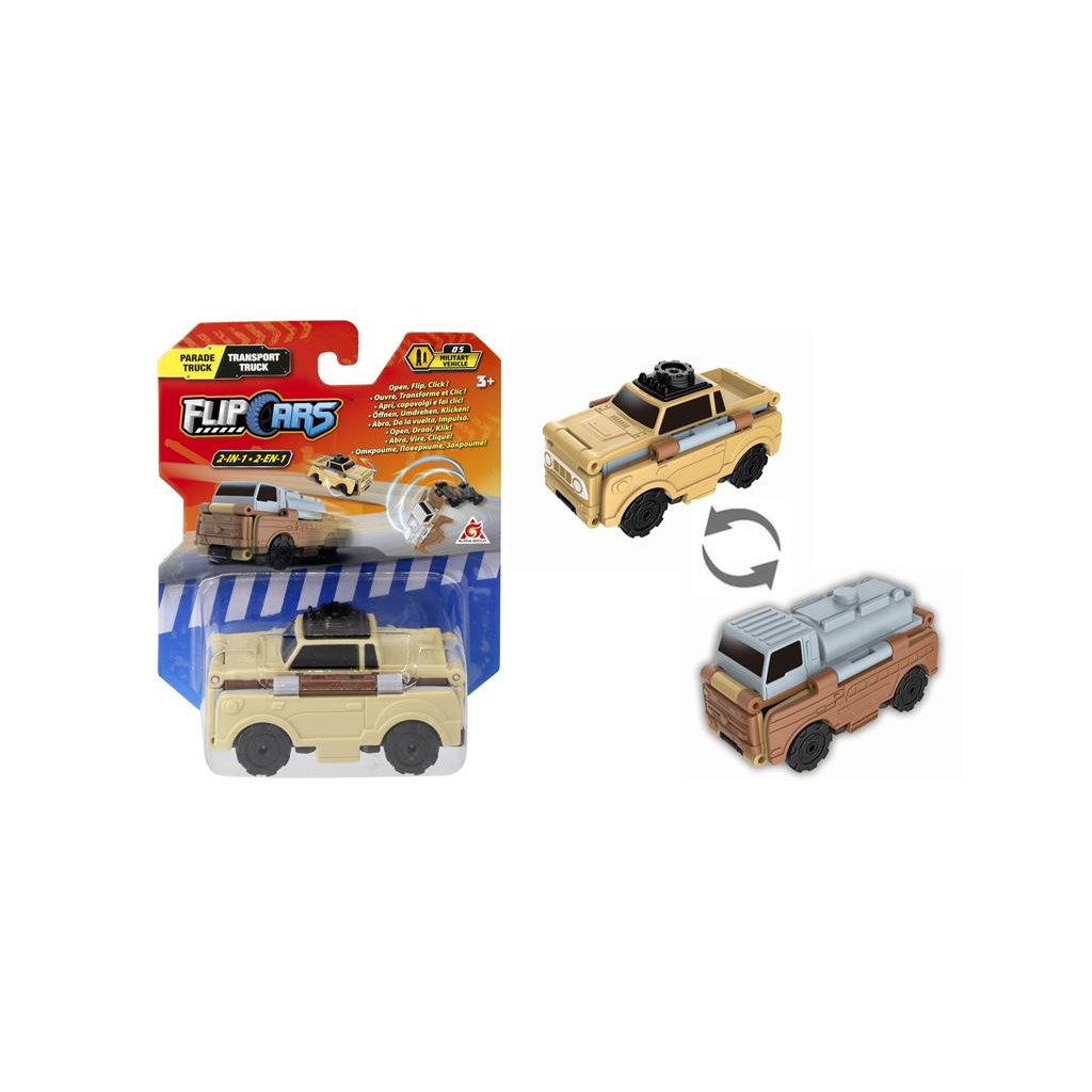 Машина Flip Cars 2 в 1 Парадная грузовик и Автоцистерна (EU463875-28)