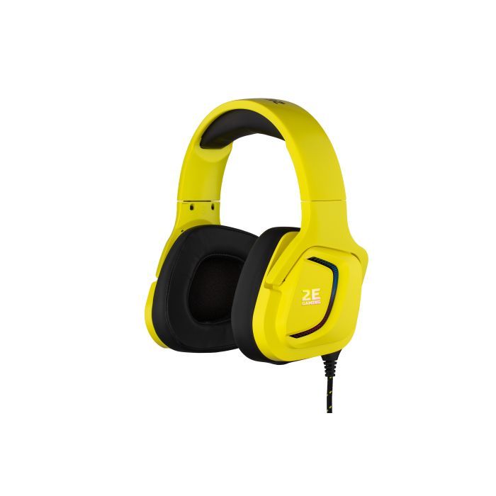 Наушники 2E HG340 RGB 3.5mm Yellow (2E-HG340YW) изображение 3