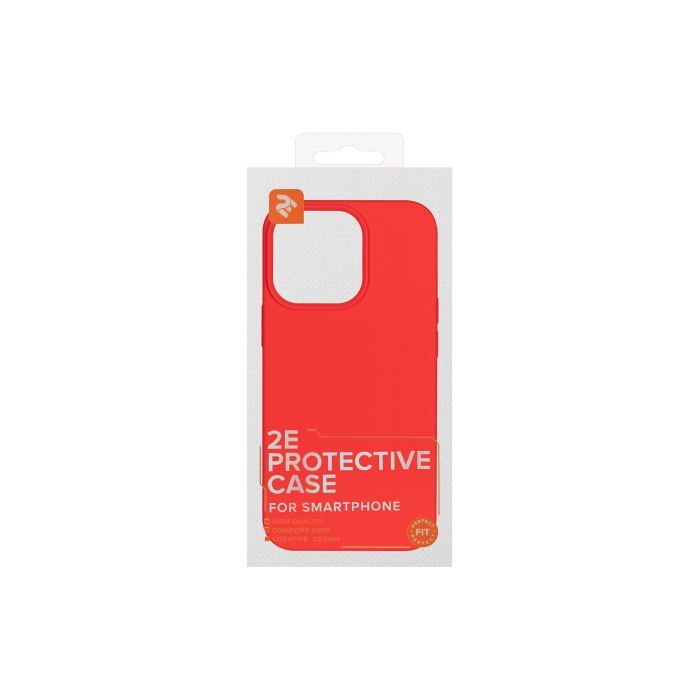 Чехол для мобильного телефона 2E Basic Apple iPhone 13 Pro, Liquid Silicone, Red (2E-IPH-13PR-OCLS-RD) изображение 2