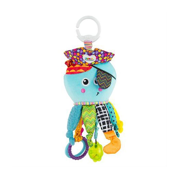 Іграшка на коляску Lamaze Кальмар із прорізувачем (L27068)