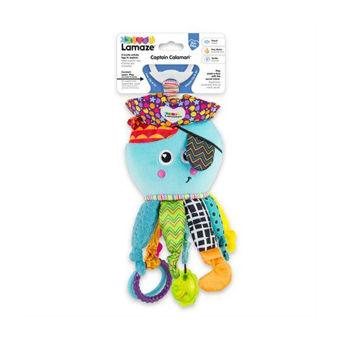 Іграшка на коляску Lamaze Кальмар із прорізувачем (L27068) зображення 2