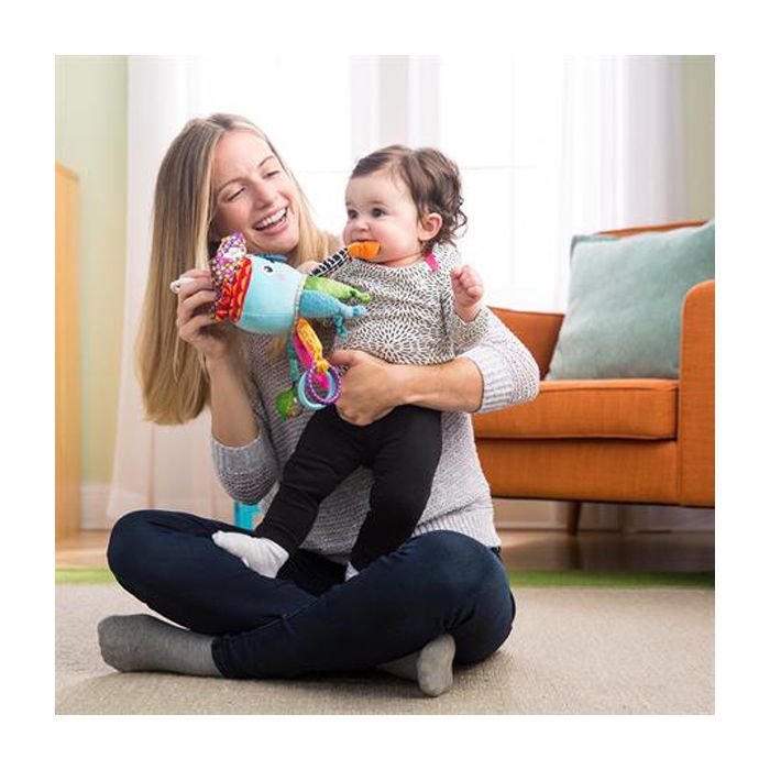 Іграшка на коляску Lamaze Кальмар із прорізувачем (L27068) зображення 3