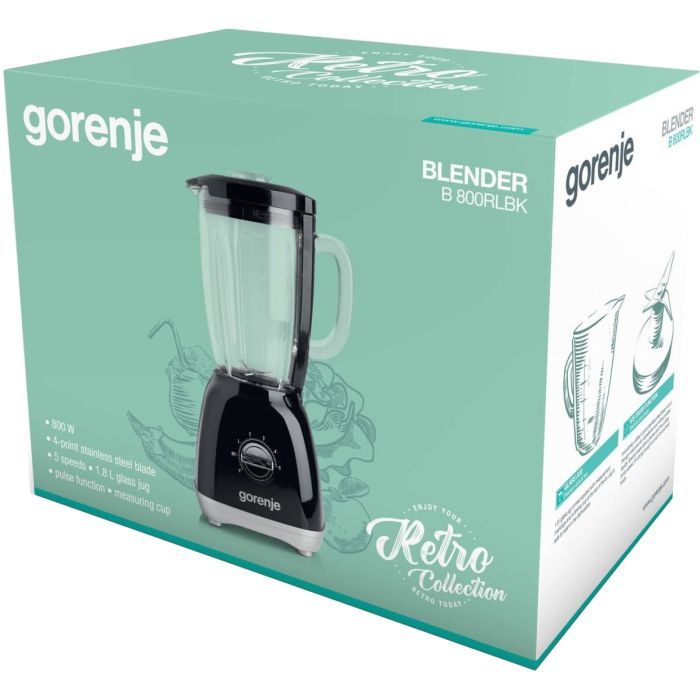 Блендер Gorenje B800RLBK зображення 3