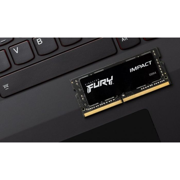 Модуль пам'яті для ноутбука SoDIMM DDR4 16GB 3200 MHz Impact Kingston Fury (ex.HyperX) (KF432S20IB/16) зображення 2