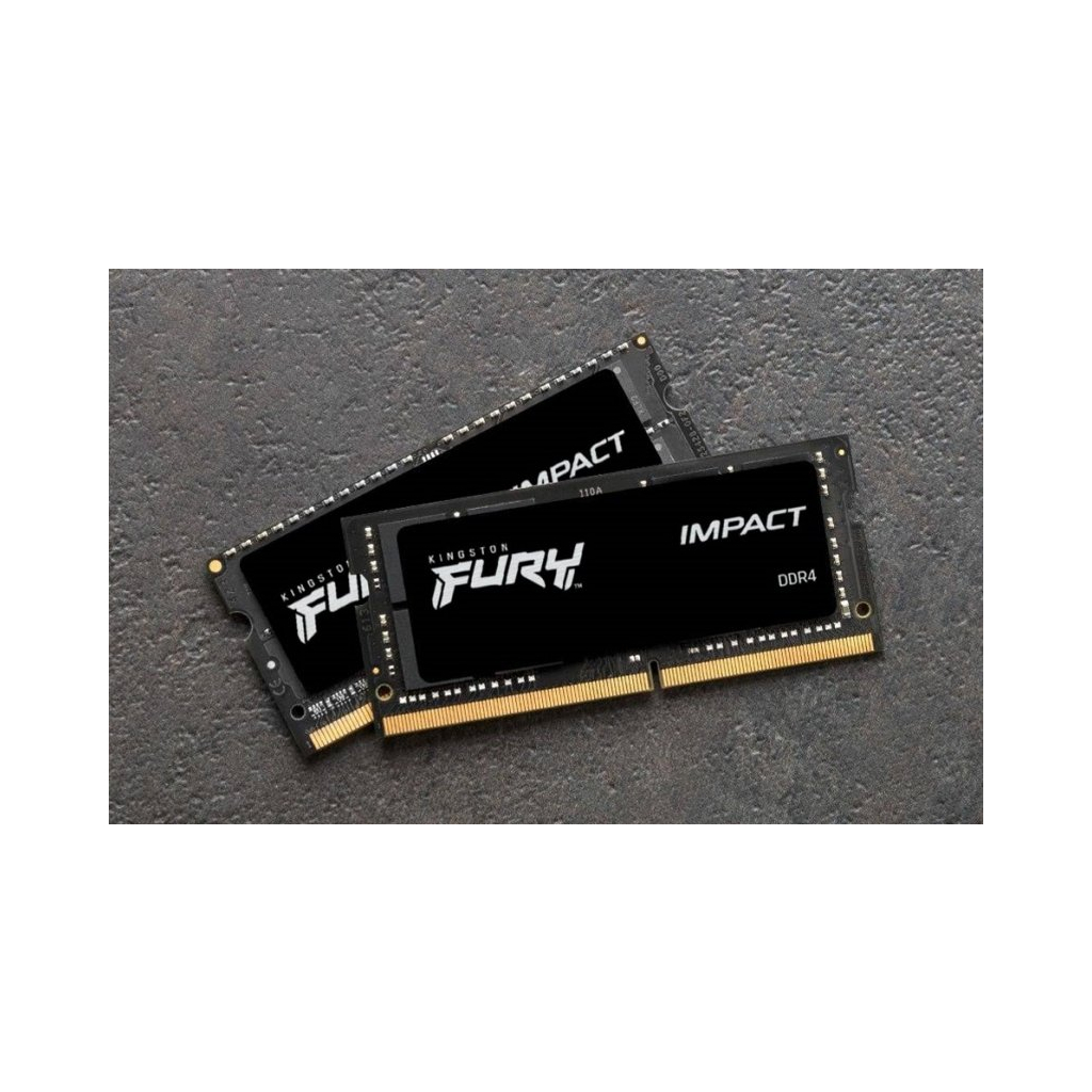 Модуль памяти для ноутбука SoDIMM DDR4 8GB 3200 MHz Fury Impact Kingston Fury (ex.HyperX) (KF432S20IB/8) изображение 4