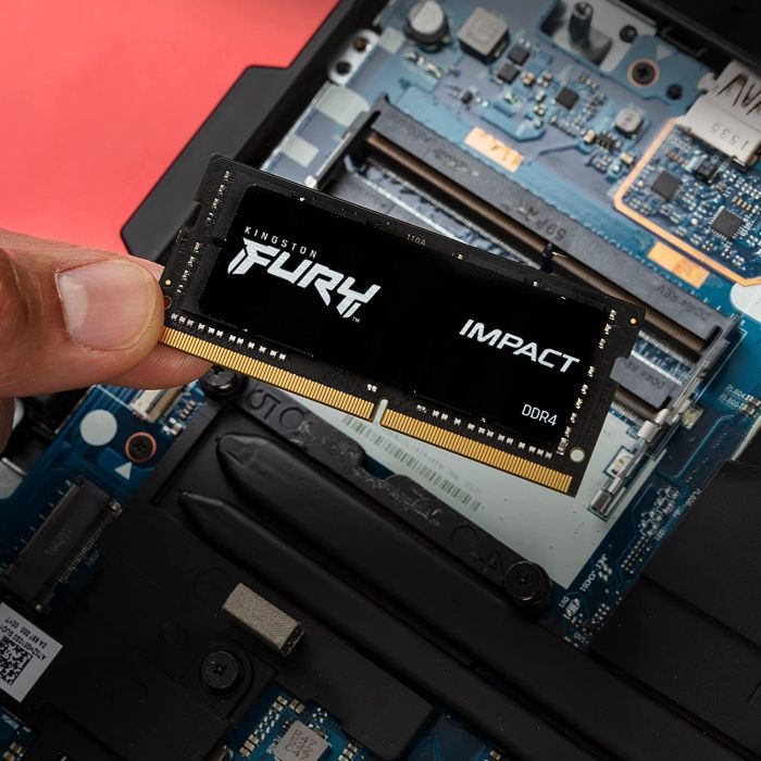 Модуль пам'яті для ноутбука SoDIMM DDR4 16GB 3200 MHz Impact Kingston Fury (ex.HyperX) (KF432S20IB/16) зображення 9