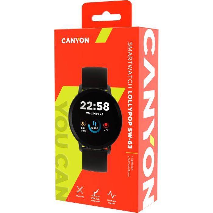 Смарт-часы Canyon CNS-SW63SW Lollypop (CNS-SW63SW) изображение 7
