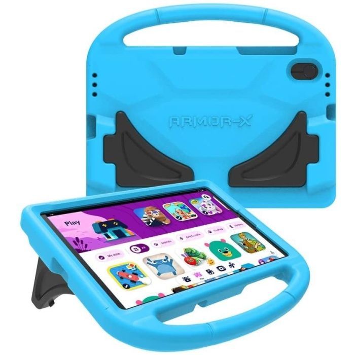 Чехол для планшета Lenovo M10HD 2nd Kids Bumper Blue (ZG38C03434) изображение 2