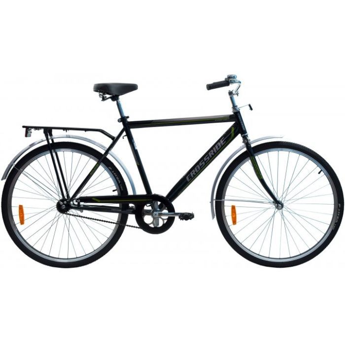 Велосипед Crossride Comfort M 28" рама-22" St Black (0927-1)