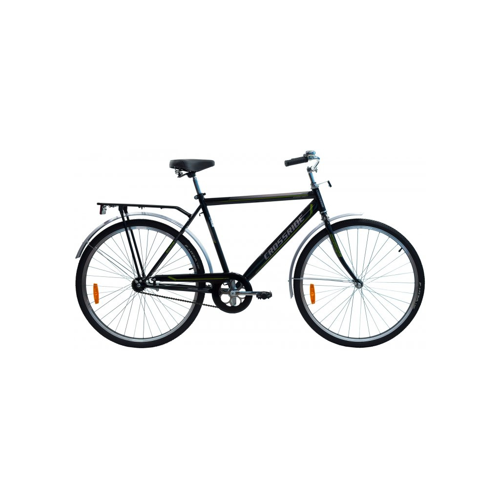 Велосипед Crossride Comfort M 28" рама-22" St Black (0927-1)