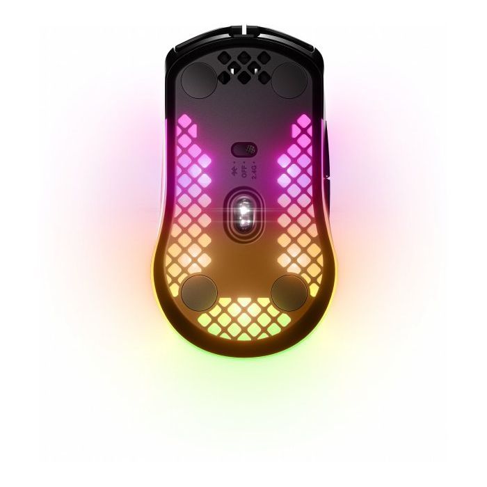 Мышка SteelSeries Aerox 3 Wireless Ghost (SS62610) изображение 3
