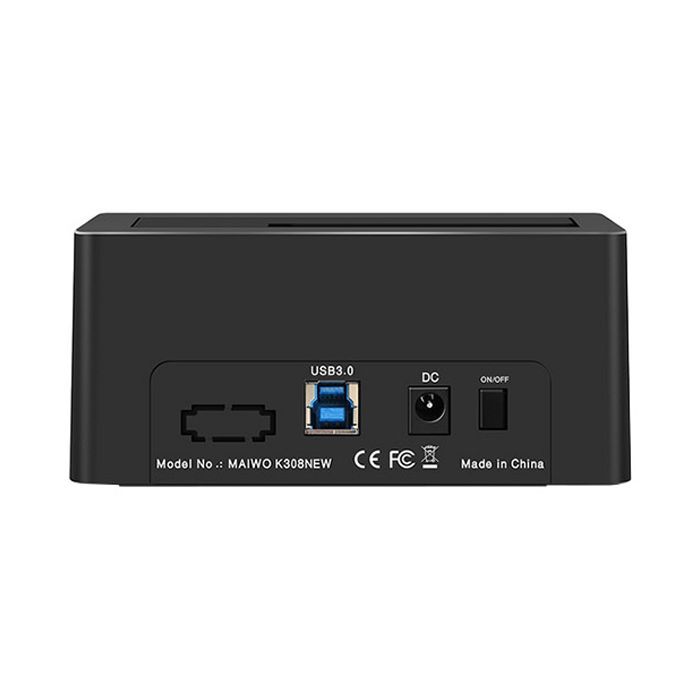 Док-станция для накопителей Maiwo HDD 2.5"/3.5" SATA/SSD USB 3.0 (K308P) изображение 4