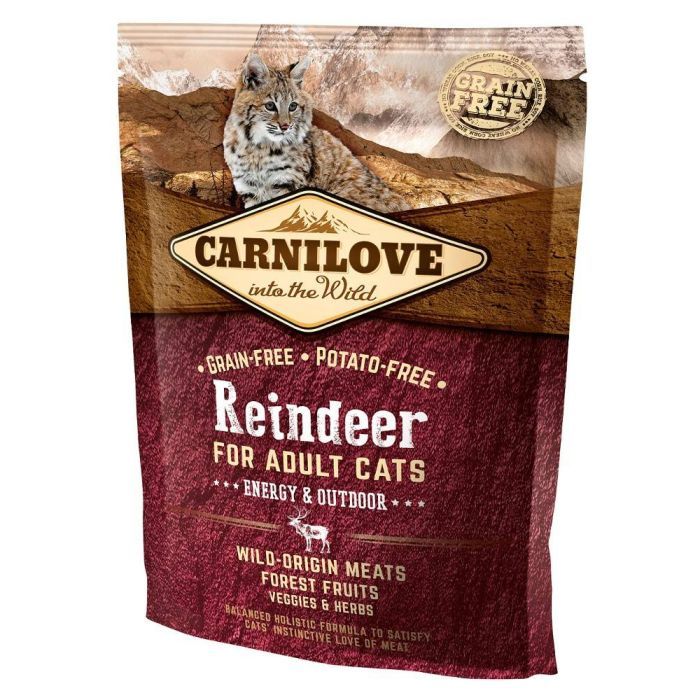Сухой корм для кошек Carnilove Cat Energy and Outdoor 400 г (8595602512263)