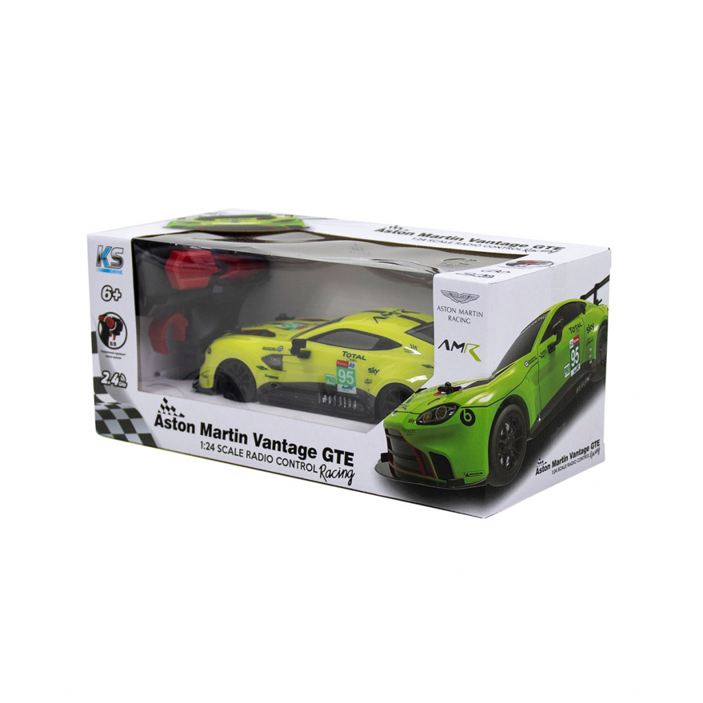 Радіокерована іграшка KS Drive Aston Martin New Vantage GTE (1:24, 2.4Ghz, зелений) (124RAMG) зображення 9
